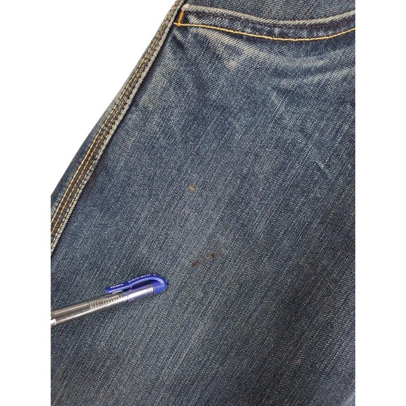 Levis SilverTab Oversized Baggy Blue Jeans Mens 34x32 Utility (36x32.5) - Picture 6 of 13